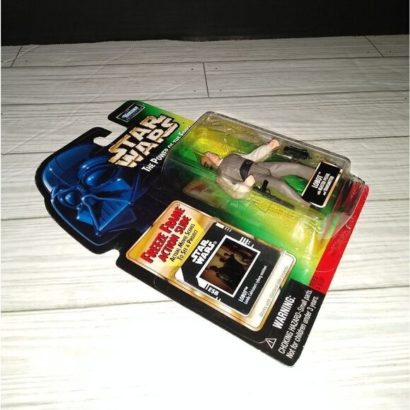 Star Wars The Power Of The Force Freeze Frame Lobot Action Figure Vintage 1998 - Picture 4 of 9